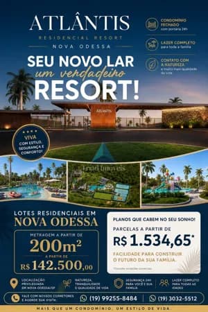 Loteamento em Nova Odessa