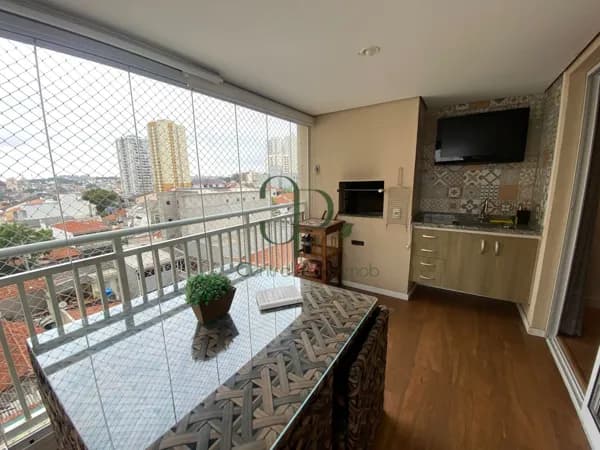 Apartamento Alto Padrão com 133m², 3 Suítes e Varanda Gourmet no Santa Paula – São Caetano do Sul