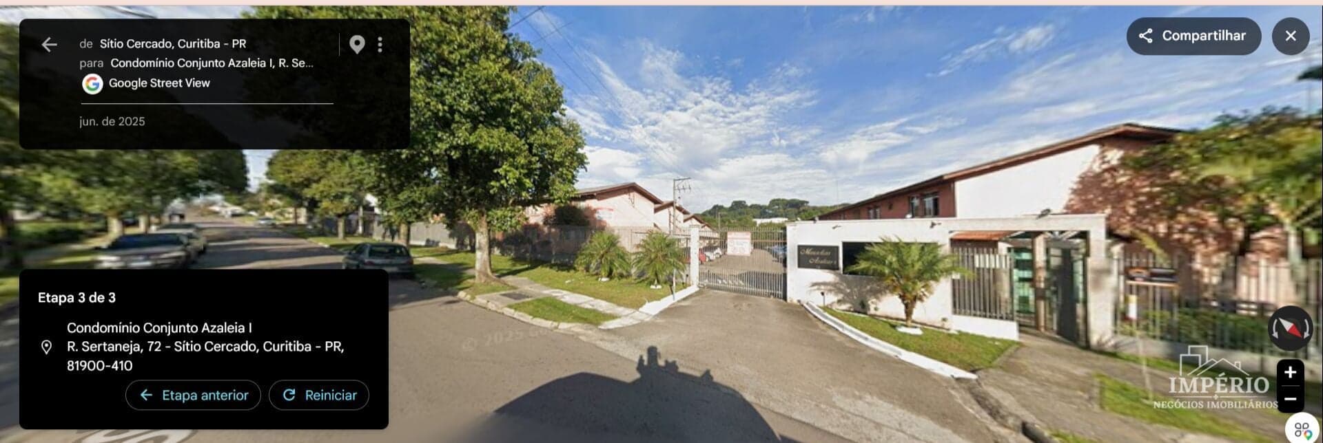Apartamento Padrão No sitio cercado
