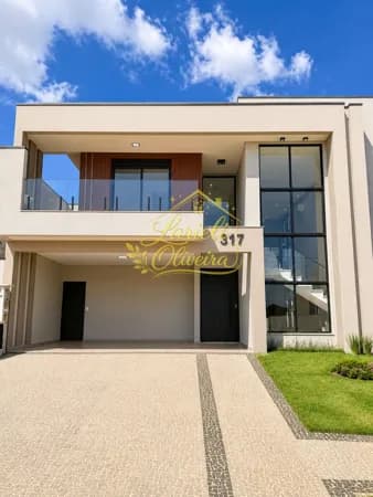 Sobrado de Alto Padrão à Venda | Residencial Santorini – Parque Brasil 500 | Paulínia/SP
