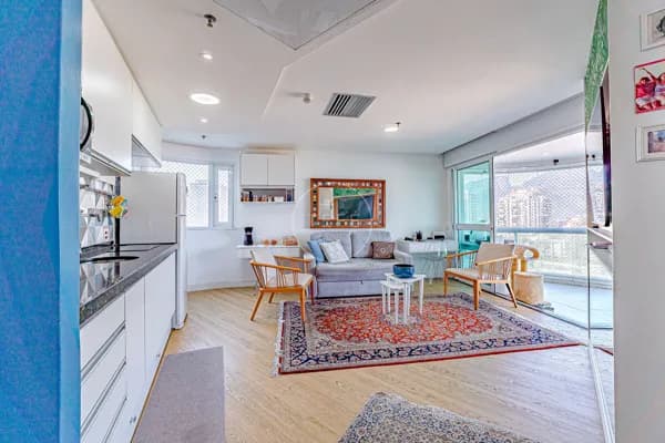 APARTAMENTO EXCLUSIVO com 51 m² no Wyndham Rio Barra com Vista para o Mar - RIO DE JANEIRO, RJ