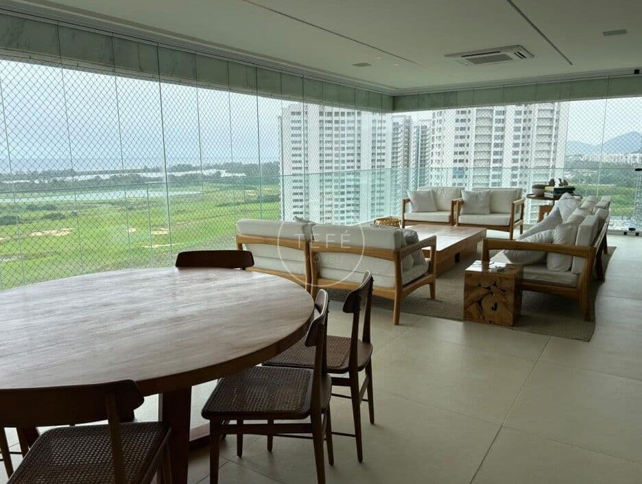 APARTAMENTO PORTEIRA FECHADA com 4 SUÍTES e 381,06m² no Riserva Golf na BARRA DA TIJUCA - RIO DE JANEIRO, RJ