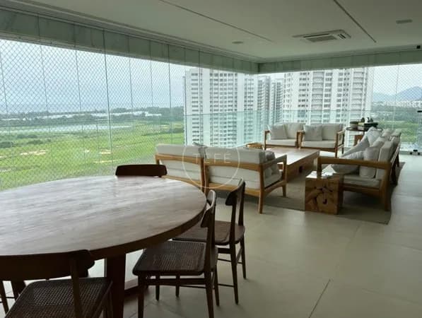 APARTAMENTO PORTEIRA FECHADA com 4 SUÍTES e 381,06m² no Riserva Golf na BARRA DA TIJUCA - RIO DE JANEIRO, RJ