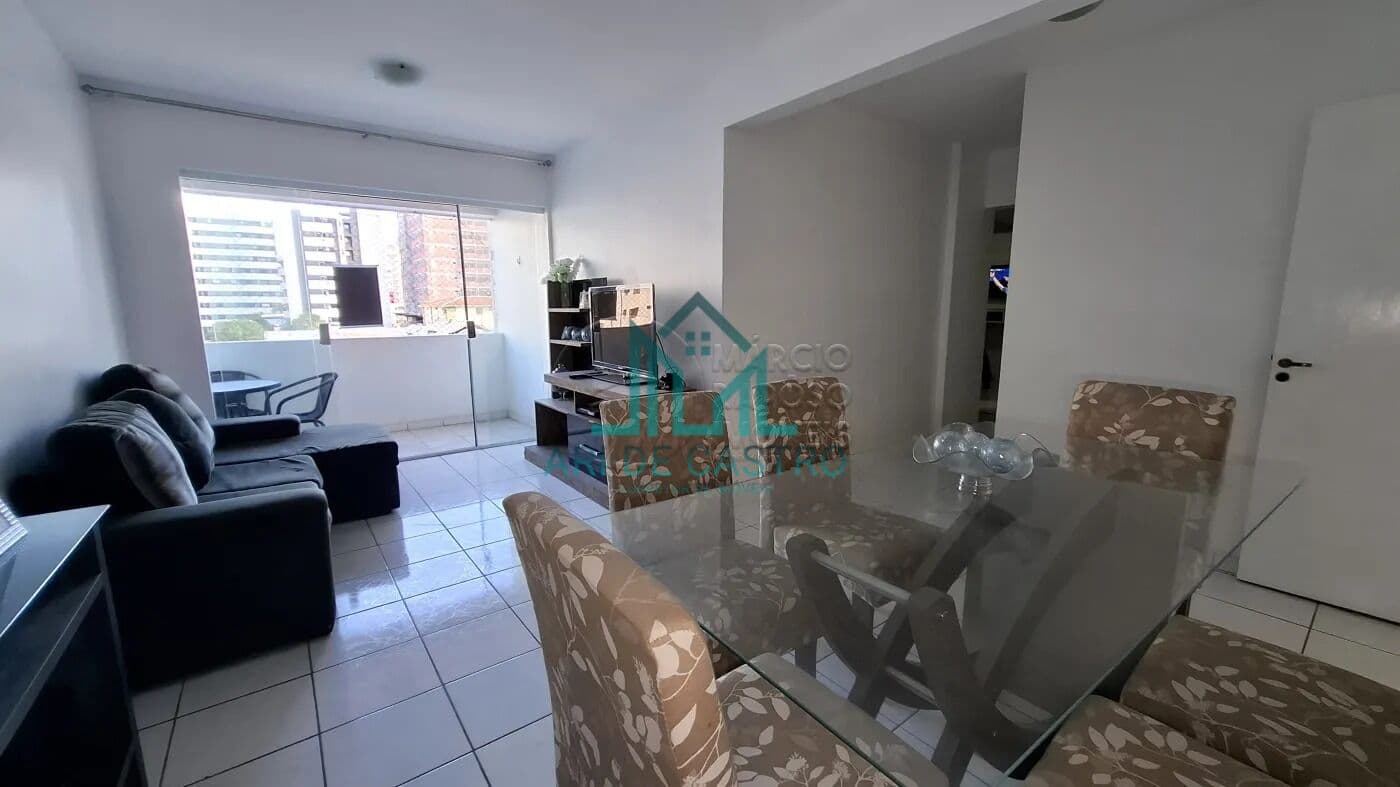 Apartamento 3 Quartos, 89m² e Varanda à Venda na 3ª Quadra da Praia de Jatiúca - Maceió Alagoas