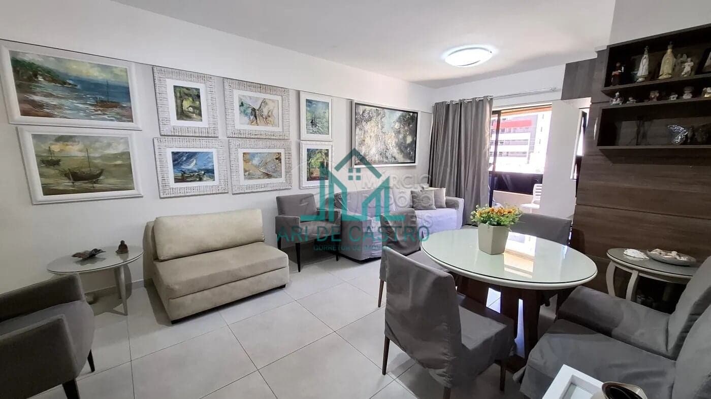 Apartamento 3 Quartos, Nascente, 83m², Closet, e Varanda, 2 Vagas à venda na Ponta Verde - Maceió Alagoas