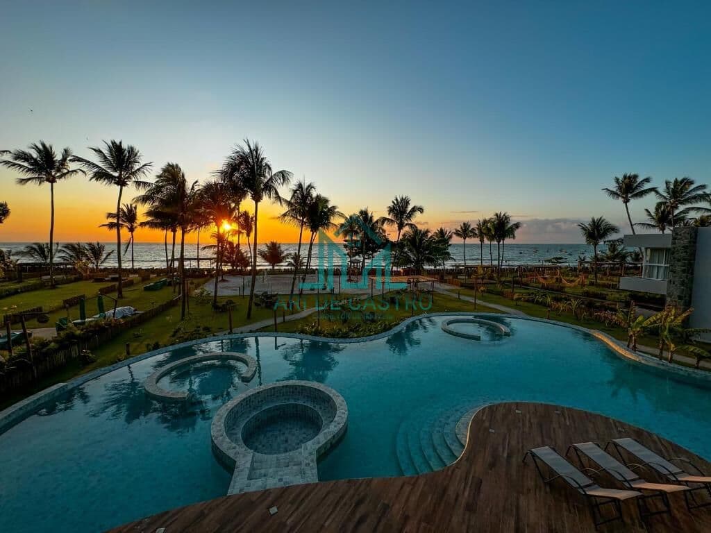 Naluum Residence - Casa Duplex 120m², Mobiliada em Condomínio beira-mar de alto padrão 3 suítes à venda na praia do Marceneiro - Rota Ecológica de Milagres