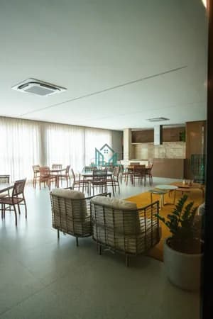 WISH RESIDENCE - Apartamentos Studios Master de 41,41m² com varanda, à venda a uma quadra da orla da Jatiúca - Maceió/AL