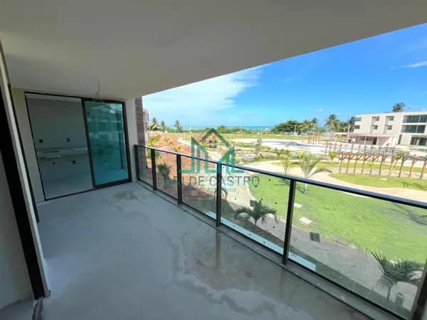 Apartamento com 2 Quartos, 63m² e Varanda Gourmet à venda na Praia de São Miguel dos Milagres - Alagoas