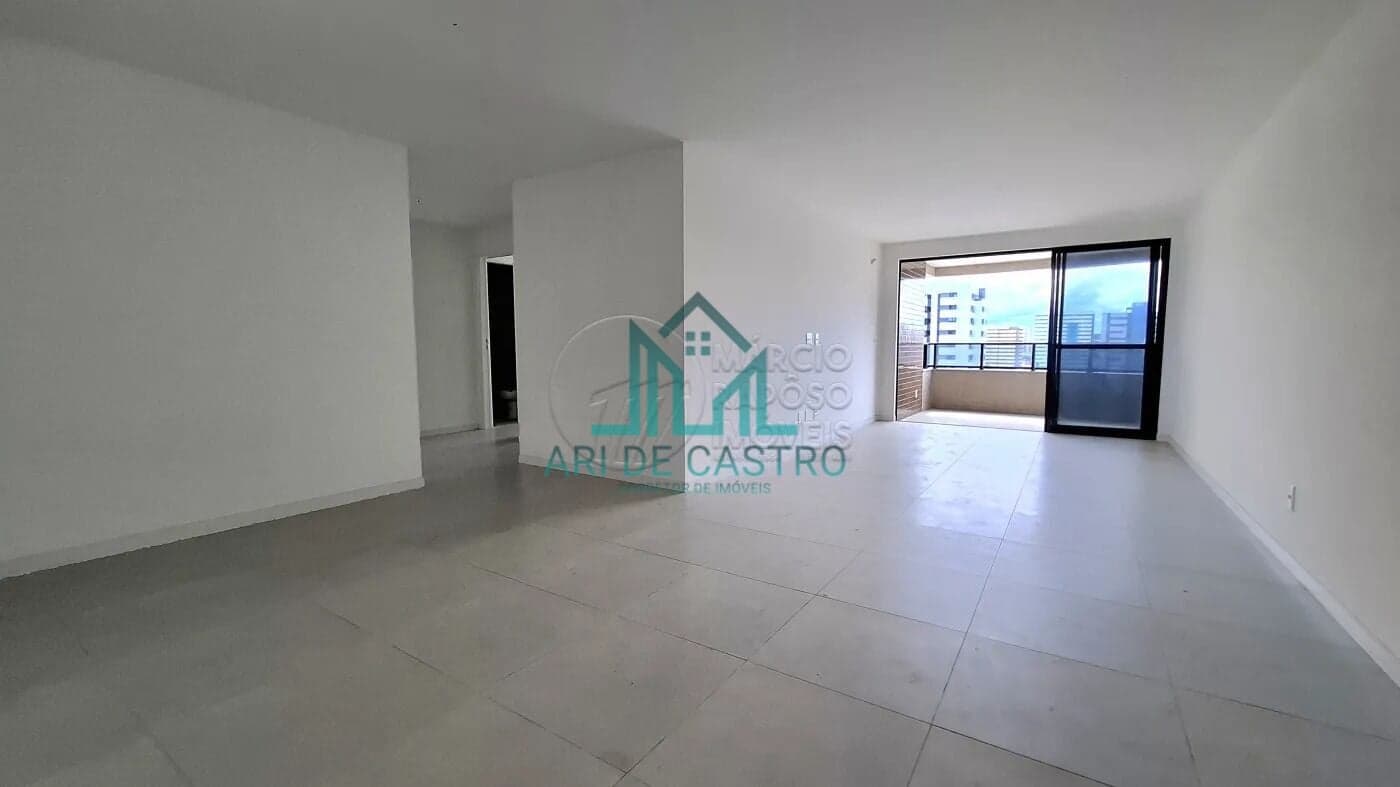 Apartamento com 3 Suítes, 135m², Varanda em Andar Alto à venda na Ponta Verde - Maceió Alagoas