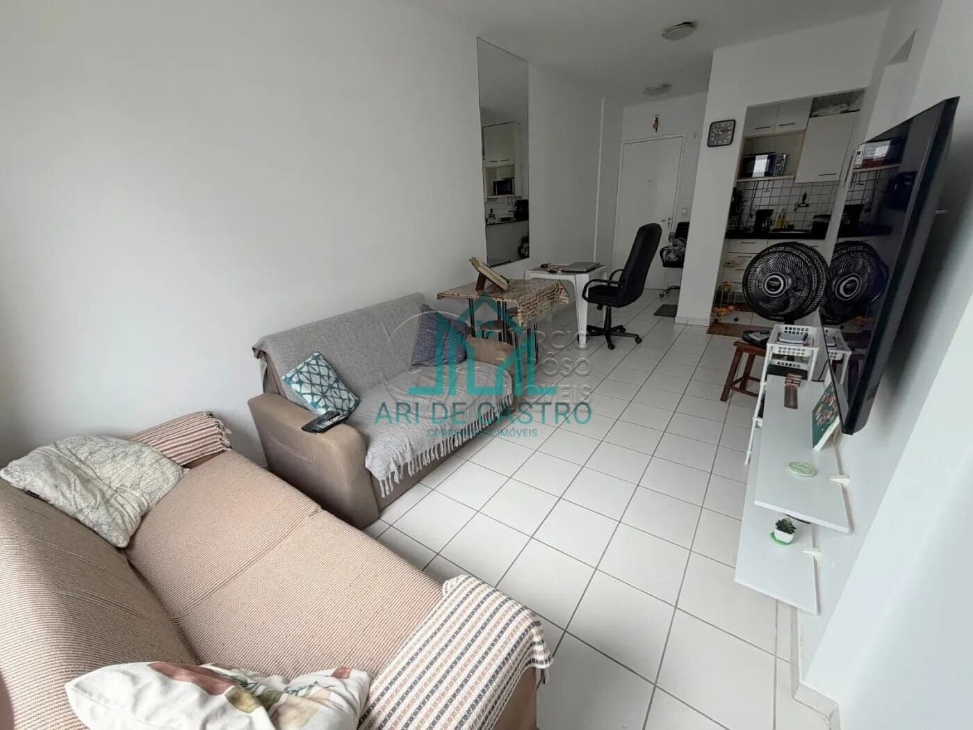 Apartamento Quarto e Sala, 44m², na Ponta Verde com Área de Lazer com Piscina e Academia - Maceió Alagoas