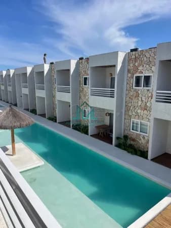 Apartamento com 2 Quartos,53m², Mobiliado, Varanda à venda na Praia do Marceneiro, Rota Ecológica dos Milagres - Alagoas