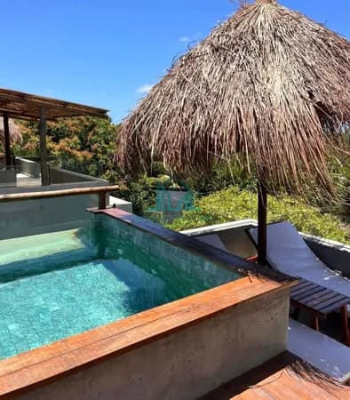 Casa na Praia do Marceneiro, 155m², 3 Suítes, Triplex, Mobiliada com Rooftop e Piscina à venda na Rota Ecológica dos Milagres