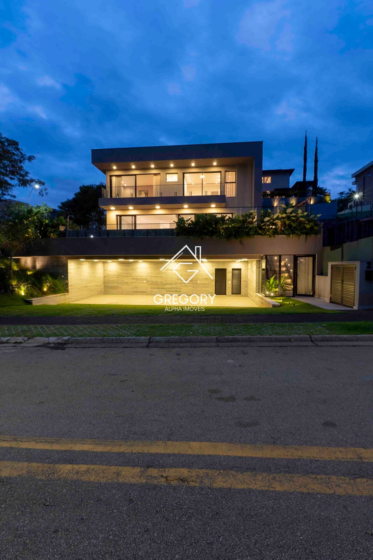 Espetacular casa com vista no Genesis 2, em Alphaville