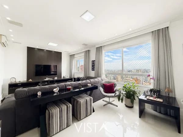 Apartamento Alto Padrão no Jardim Anália Franco com 157m² 3 Suítes 4 Vagas Escritório e Varanda Gourmet