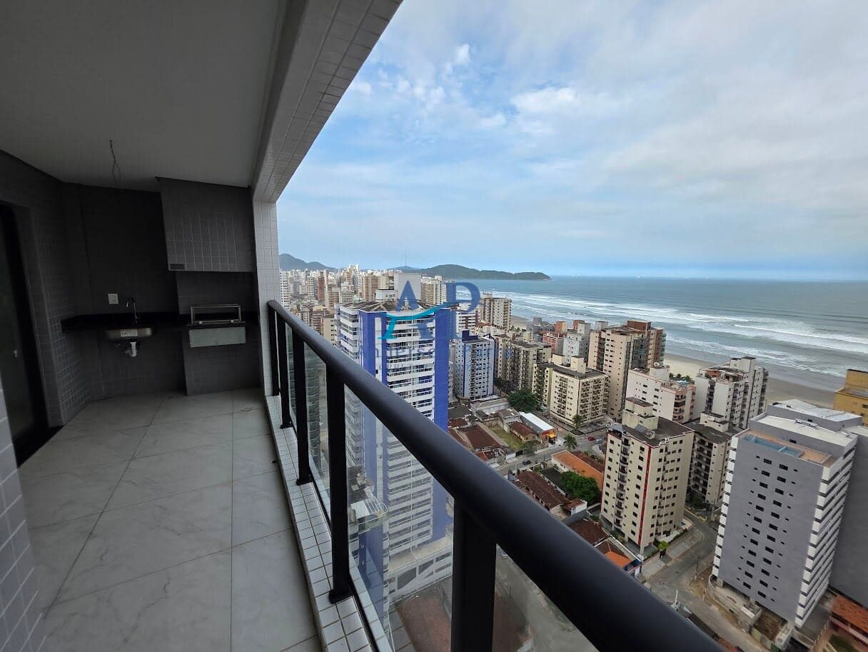 Apartamento em Praia Grande com 2 Dormitórios na Aviação Vista Mar