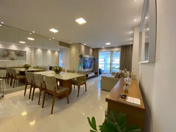 Apartamento com 2 Dormitórios no Canto do Forte em Praia Grande Mobiliado e Decorado