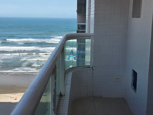 Apartamento em Praia Grande com 2 Dormitórios e Vista Mar