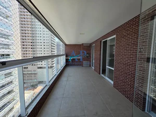Apartamento no Canto o Forte em Praia Grande com 3 Dormitórios