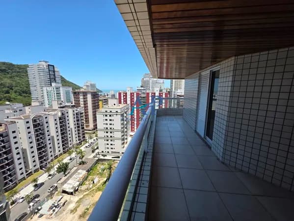 Apartamento no Canto do Forte em Praia Grande com 3 Dormitórios