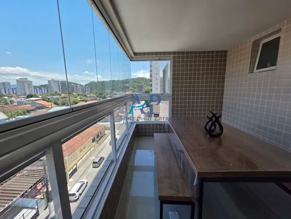 Apartamento Mobiliado no Canto do Forte em Praia Grande