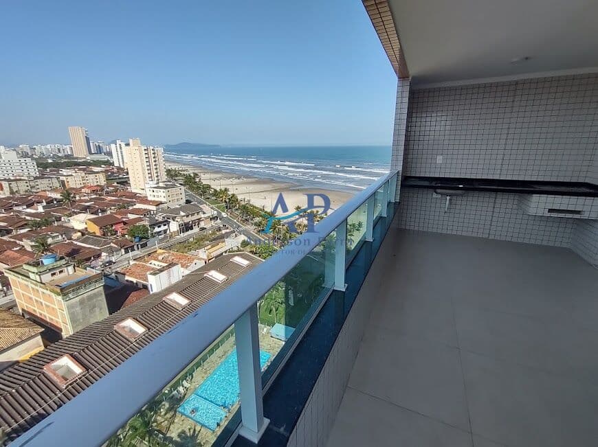 Apartamento Vista Mar em Praia Grande com 2 Dormitórios