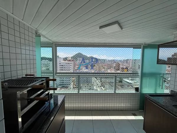 Apartamento Mobiliado no Boqueirão em Praia Grande com 2 Dormitórios