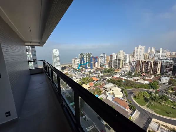 Apartamento no Canto do Forte em Praia Grande com 3 Dormitórios