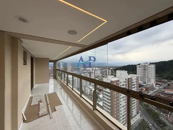 Apartamento Alto Padrão no Canto do Forte em Praia Grande/SP com 3 Dormitórios 3 Vagas de Garagem