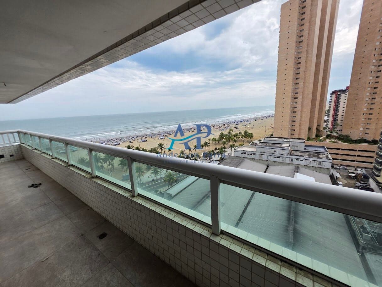 Apartamento em Praia Grande na Guilhermina com 3 Dormitórios