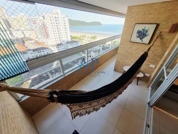 Apartamento Vista Mar no Boqueirão em Praia Grande com 2 Dormitórios