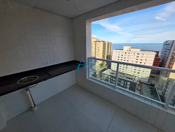 Apartamento Vista Mar com 2 Dormitórios na Aviação em Praia Grande/SP