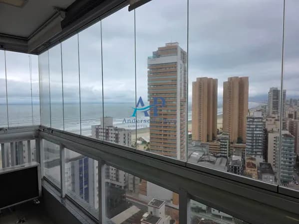 Apartamento no Boqueirão em Praia Grande com 1 Dormitório Vista Mar