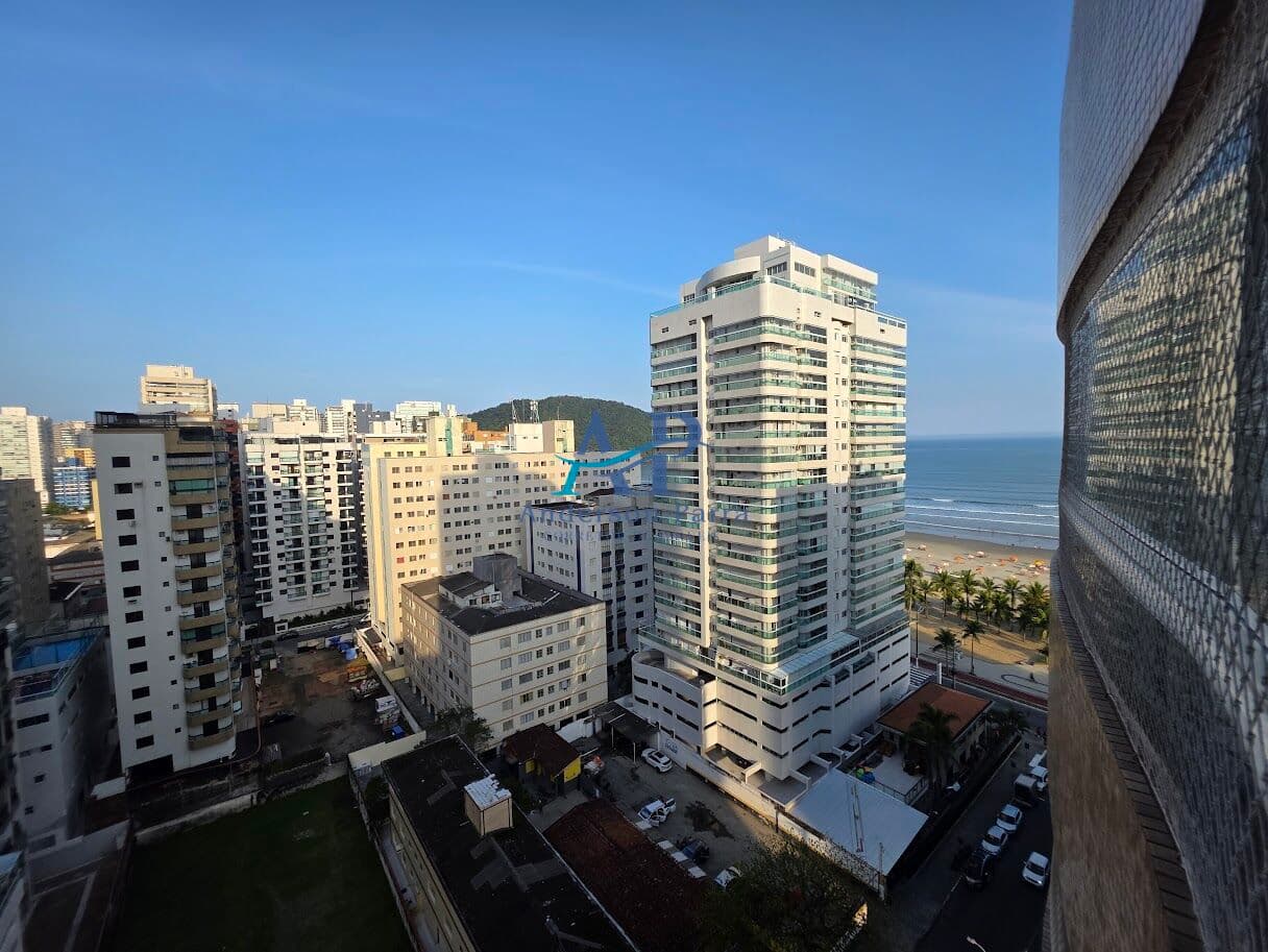 Apartamento Mobiliado e decorado no Canto do Forte em Praia Grande com 3 Dormitórios