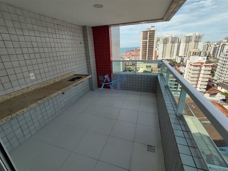 Apartamento na Tupi em Praia Grande com 2 Dormitórios