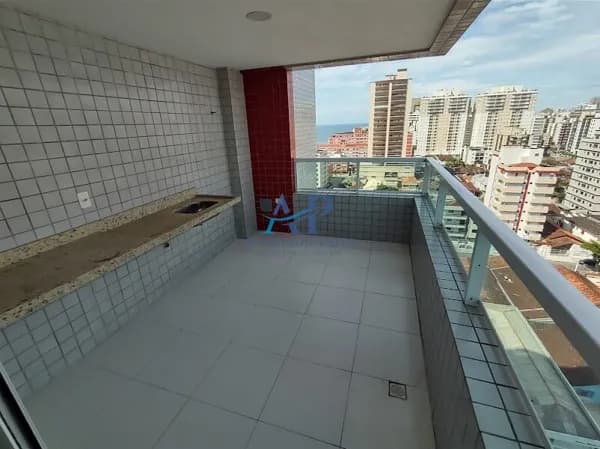 Apartamento na Tupi em Praia Grande com 2 Dormitórios