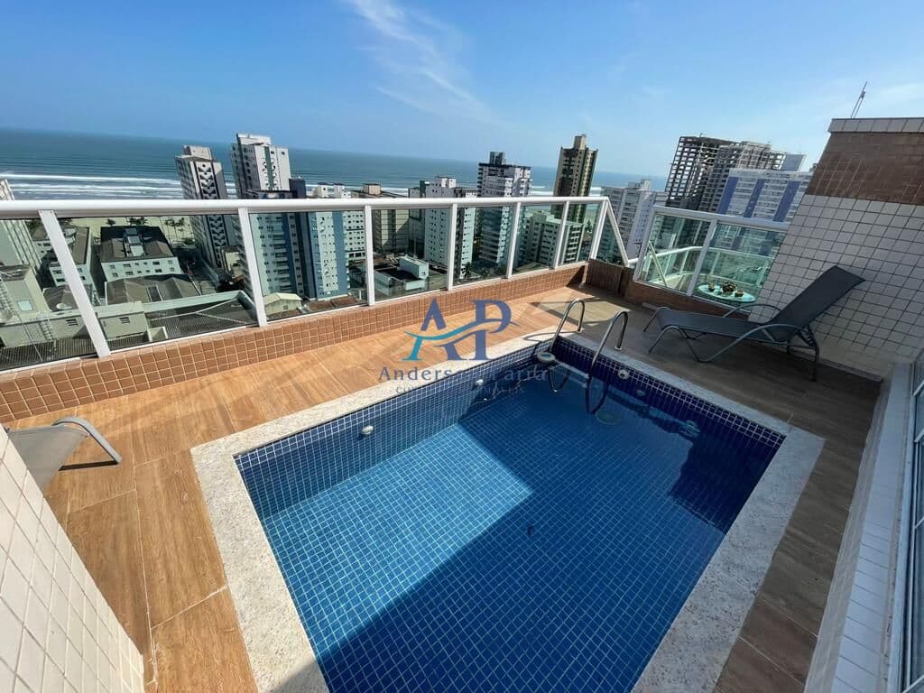 Apartamento Cobertura Duplex em Guilhermina, Praia Grande/SP