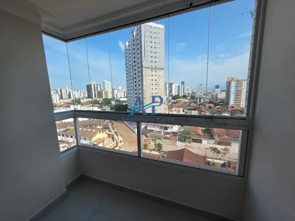 Apartamento na Guilhermina em Praia Grande com 2 Dormitórios
