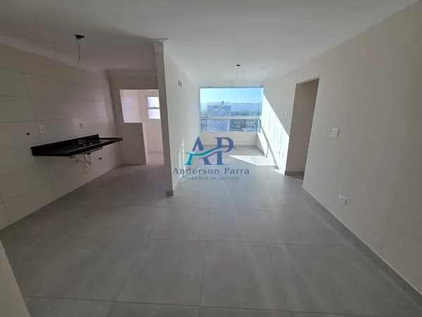 Apartamento Novo com 2 Quartos na Guilhermina em Praia Grande