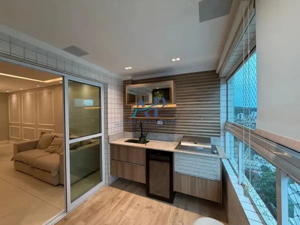 Apartamento Mobiliado no Canto do Forte em Praia Grande