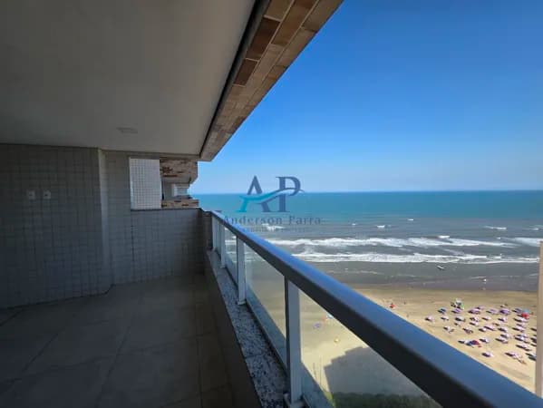 Apartamento de Alto Padrão Prédio Frente Mar no Caiçara em Praia Grande/SP