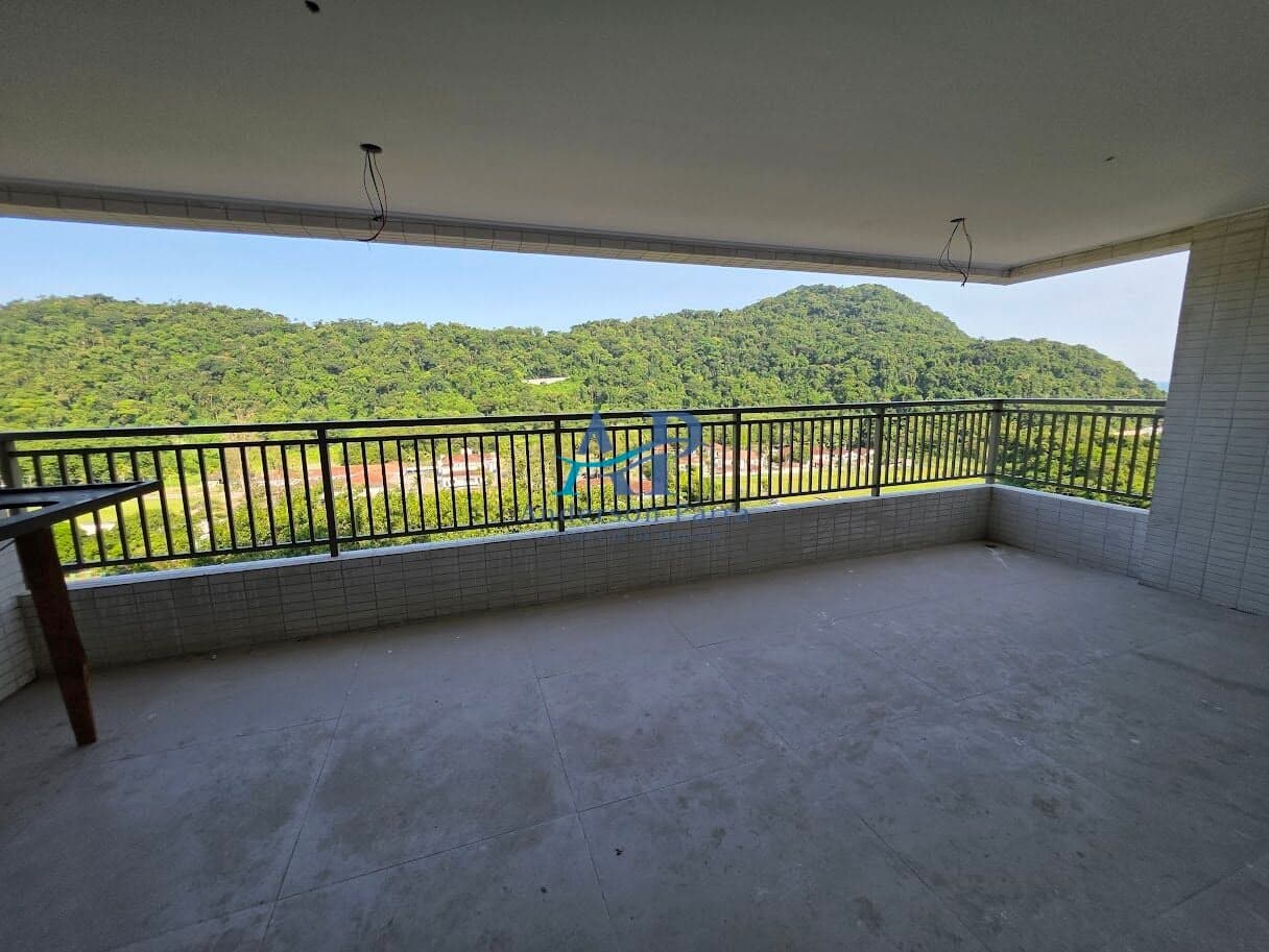 Apartamento no Canto do Forte em Praia Grande com Vista Mar e 3 Vagas de Garagem