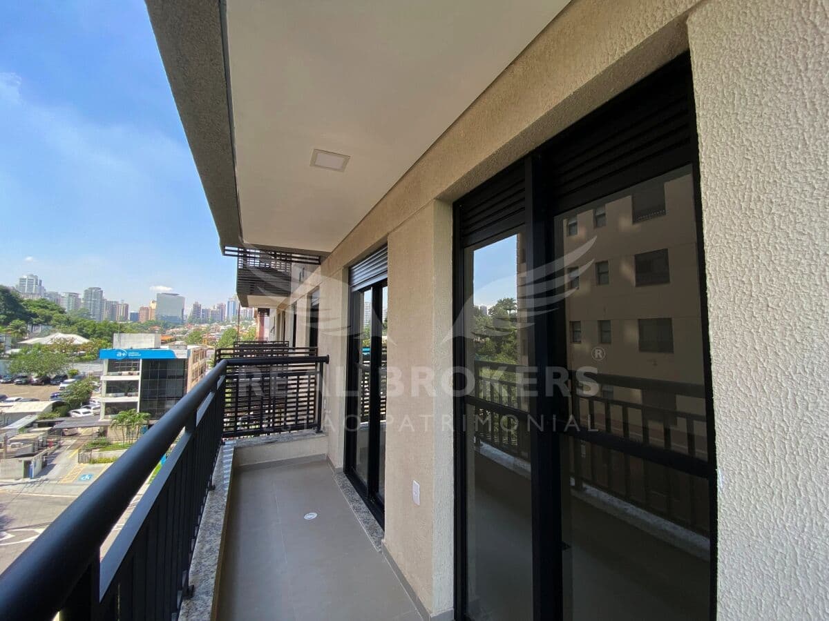 Apartamento à venda com 40,80m² com vista em andar alto em Alphaville!