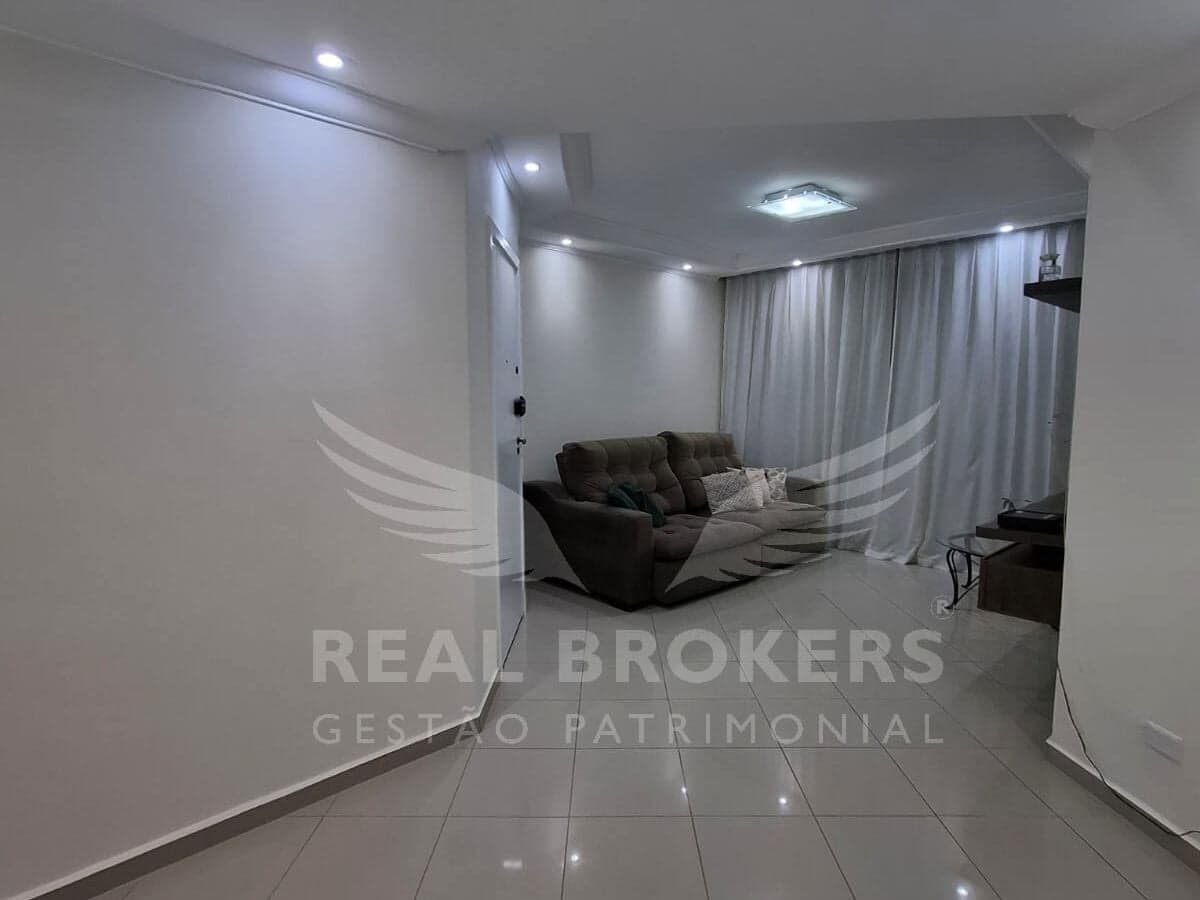 Apartamento semi mobiliado para locação | 96 m² | 3 dorms | 1 suíte | 2 vagas em Barueri