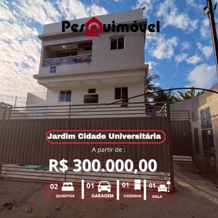 Apartamento em João Pessoa - Jardim Cidade Universitária
