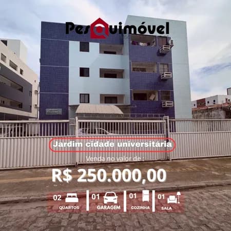 Apartamento em João Pessoa - Jardim Cidade Universitária