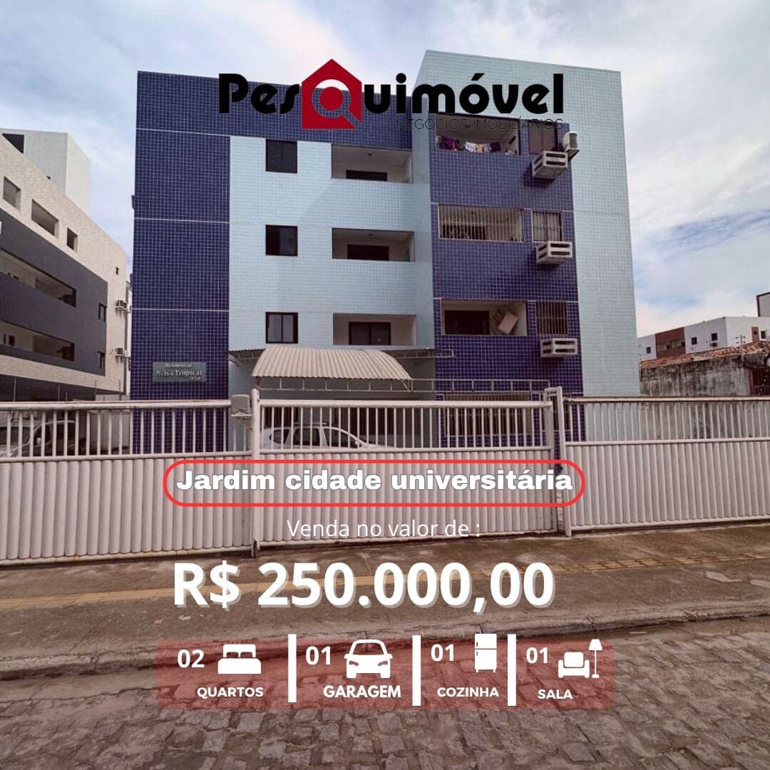 Apartamento em João Pessoa - Jardim Cidade Universitária