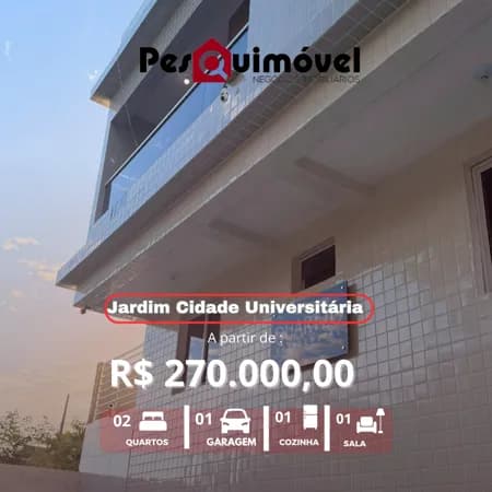 Apartamento em João Pessoa - Jardim Cidade Universitária
