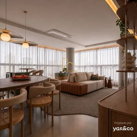 Apartamento à Venda no Condomínio Gran Alphaville | 112,7 m² | 3 Suítes | Varanda Gourmet