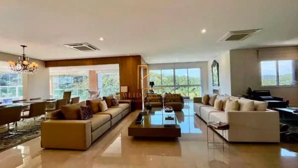 Apartamento à Venda no Condomínio The Penthouses Tamboré | 367 m² | Piscina Privativa | Vista Permanente para a Mata | R$ 5.200.000,00