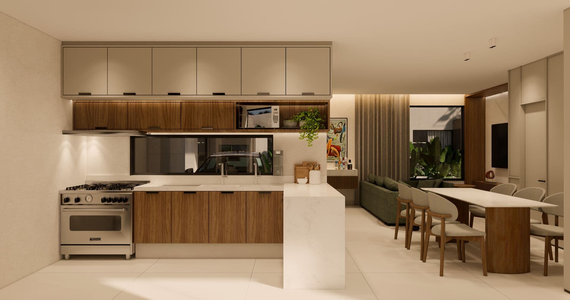 Casa Duplex Moderna com Garden e 3 Suítes no Like Premium